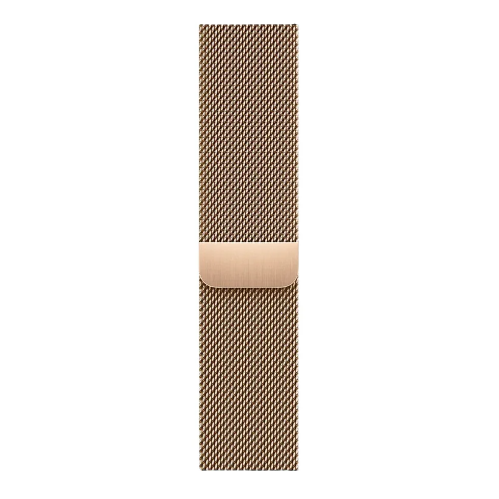 Умные часы Apple Watch Series 8 GPS + Cellular, 41mm, Gold Stainless Steel Case with Gold Milanese Loop (Золотой)
