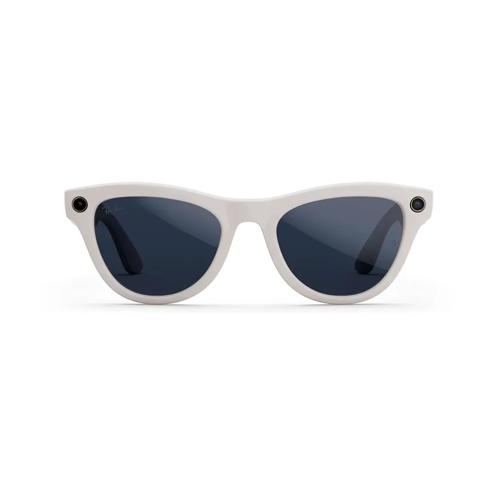 Умные очки Ray-Ban Skyler Shiny Chalky Gray / Sapphire Transitions, 150 - 52 (RW4010)