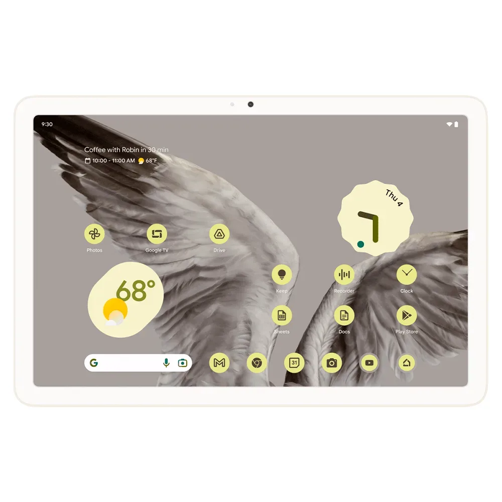 Планшет Google Pixel Tablet, 10.95", Wi-Fi, 8/128GB, Porcelain (Фарфор)