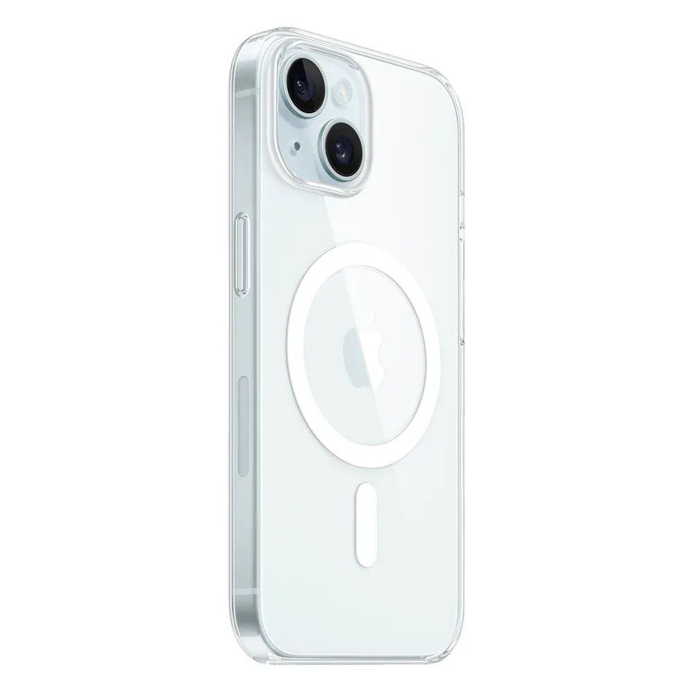 Прозрачный чехол с поддержкой MagSafe Apple Clear Case для iPhone 15