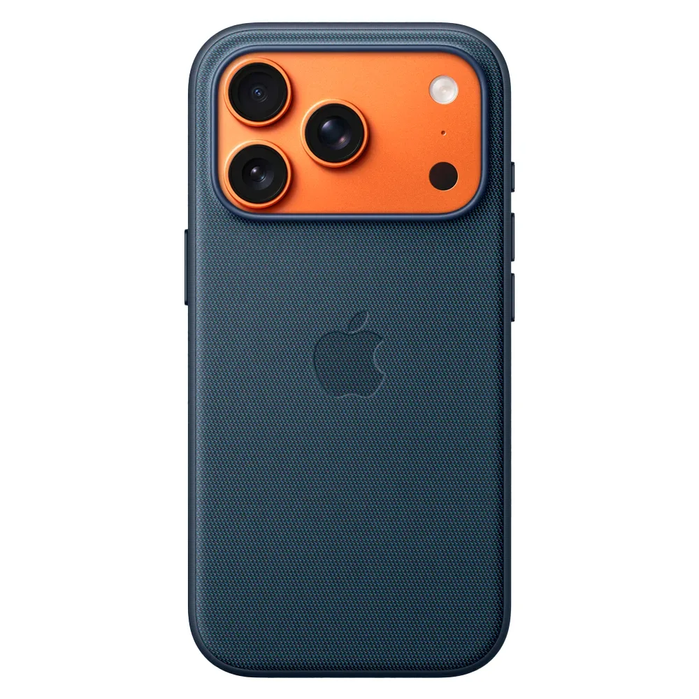 Тканевый чехол Apple TechWoven Case with MagSafe для iPhone 17 Pro, Blue