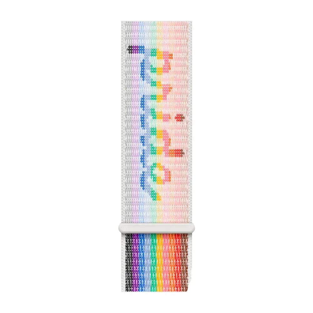 Умные часы Apple Watch SE 3 (2025) GPS, 44mm, Starlight Aluminium Case with Pride Edition Sport Loop