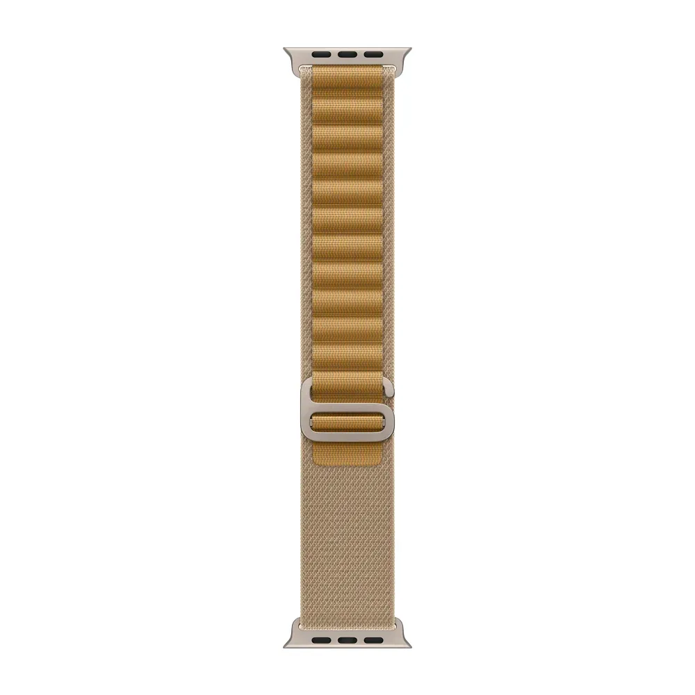 Умные часы Apple Watch Ultra 2 (2024) GPS + Cellular, 49mm, Natural Titanium Case with Tan Alpine Loop S, (Песочный)