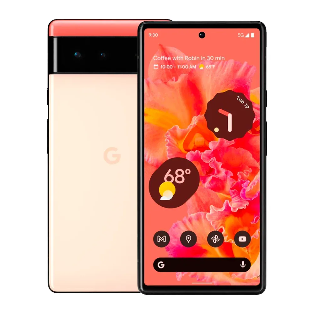Смартфон Google Pixel 6 8/128GB, Kinda Coral (Бледно-розовый) (Global)
