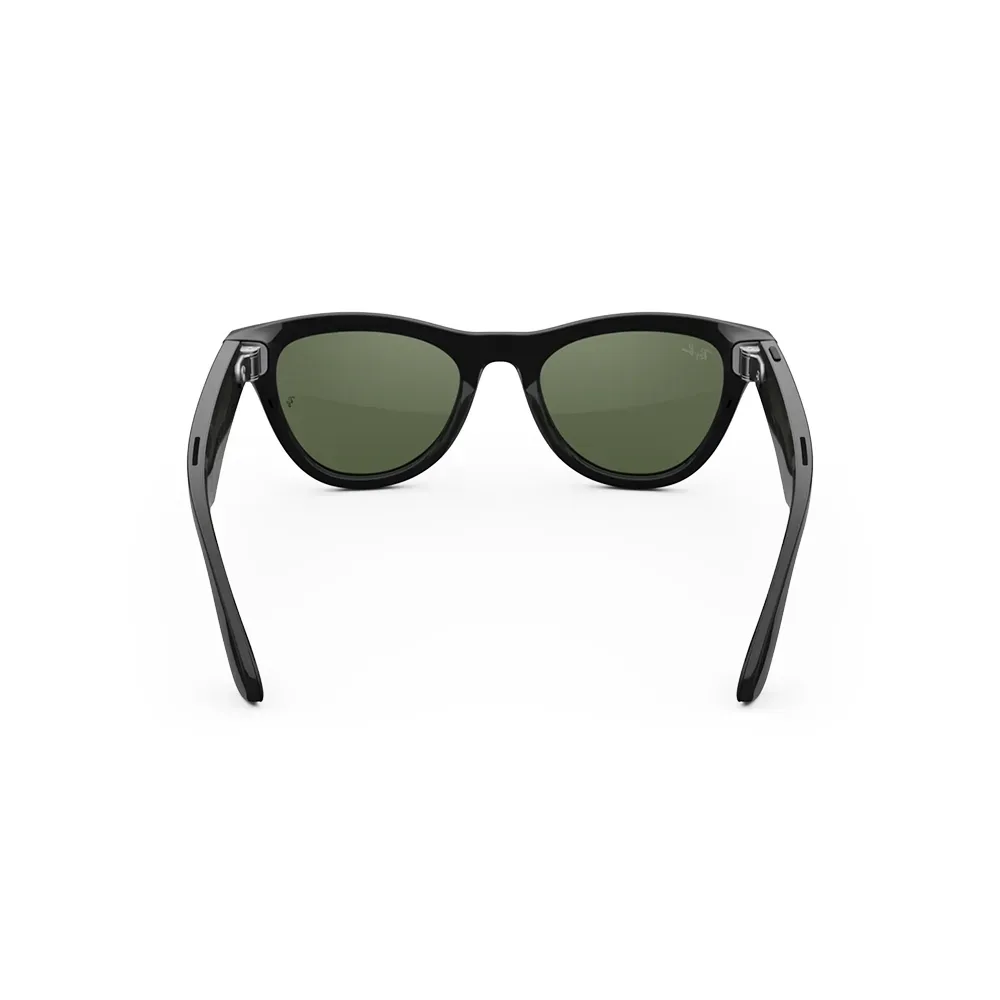 Умные очки Ray-Ban Skyler Shiny Black / Polar G-15 Green, 150 - 52 (RW4010)