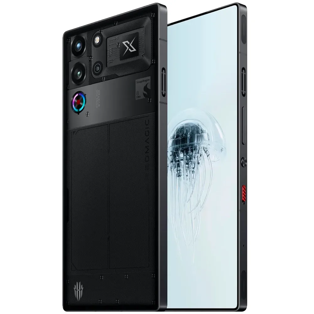 Смартфон ZTE Nubia RedMagic 10 Pro 16/512GB, Dusk (Прозрачный черный)