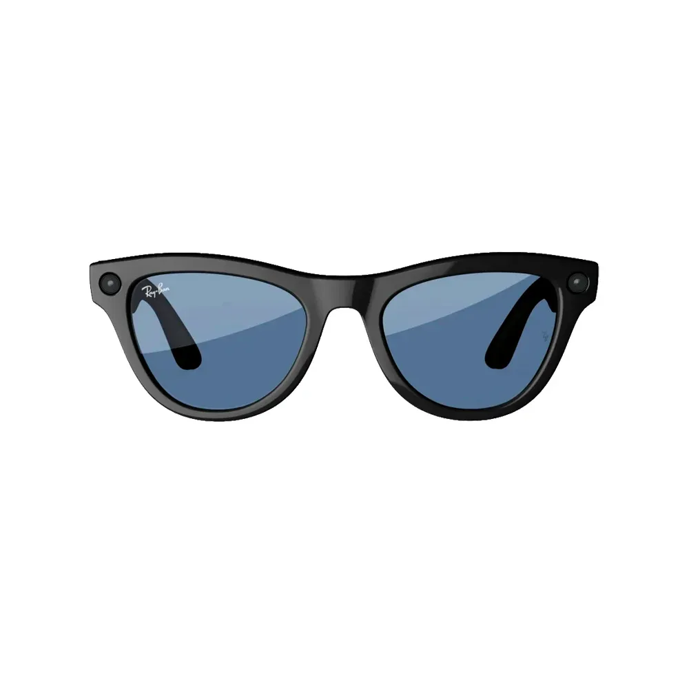 Умные очки Ray-Ban Skyler Shiny Black / Cerulean Blue, 150-52 (RW4010)