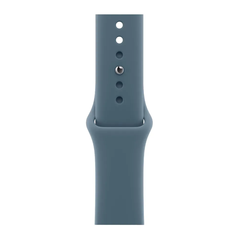 Умные часы Apple Watch Series 11 GPS, 42mm, Jet Black Aluminium Case with Anchor Blue Sport Band, M/L