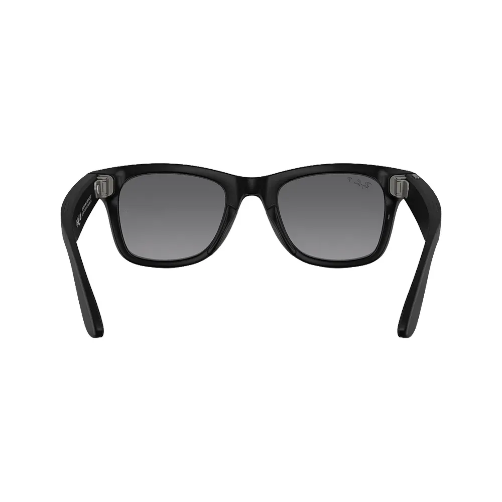 Умные очки Ray-Ban Wayfarer Matte Black / Polar Gradient Graphite 150 - 50 (RW4006)