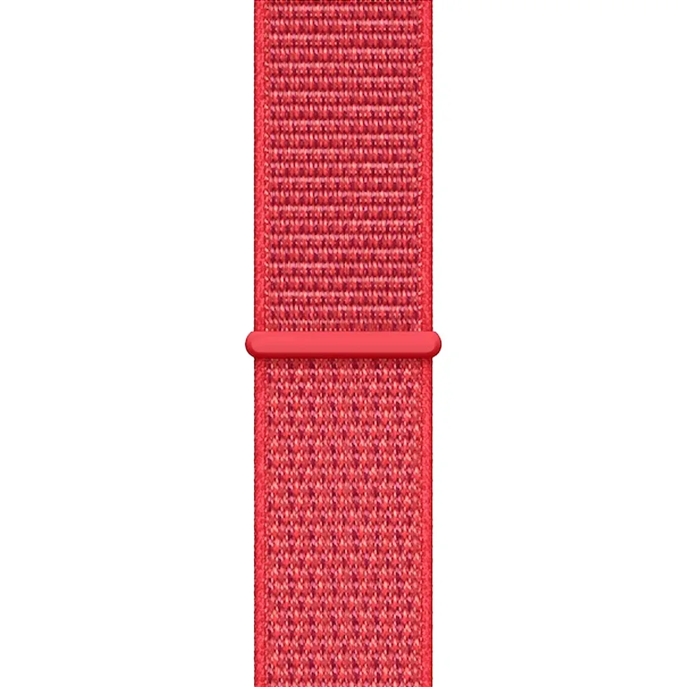 Умные часы Apple Watch Series 9 GPS, 41mm, Aluminium Case with Sport Loop, Red (Красный)