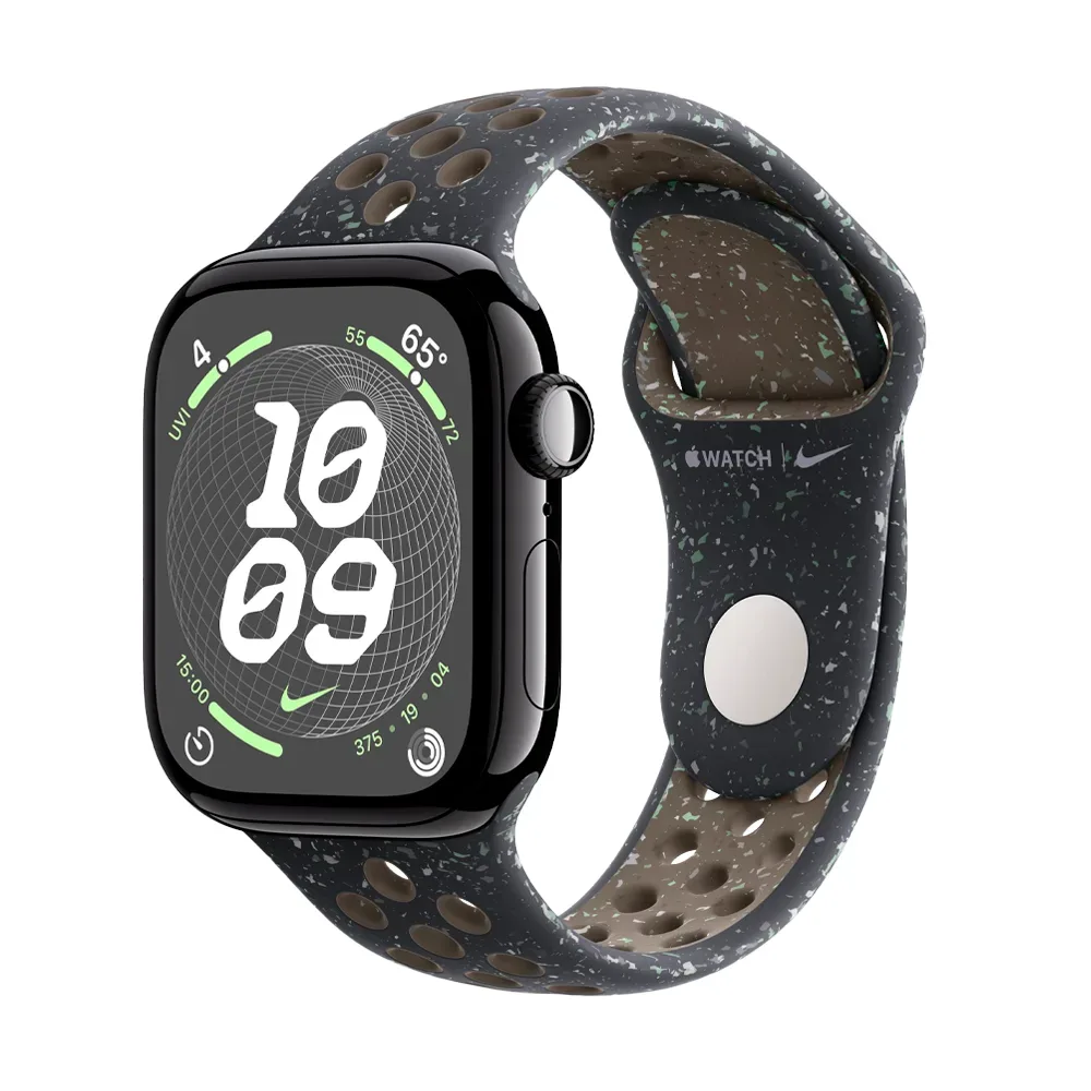 Умные часы Apple Watch Series 9 GPS, 41mm, Aluminium Case with Nike Sport Band S/M, Midnight/Midnight Sky (Тёмная ночь)