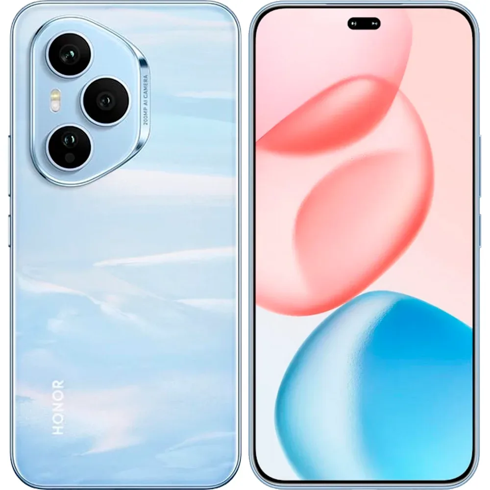 Смартфон HONOR 400 Pro 12/256GB, Tidal Blue (Голубой)