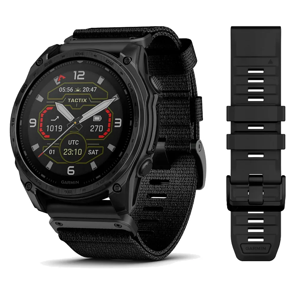 Умные часы Garmin Tactix 8, 51mm, Solar Includes Applied Ballistics Elite Solver (010-03407-10)