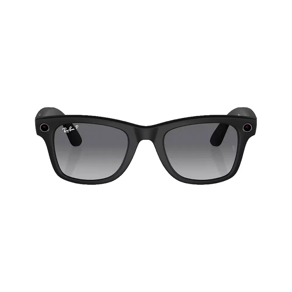 Умные очки Ray-Ban Wayfarer Matte Black / Polar Gradient Graphite, 155-53 (RW4006)
