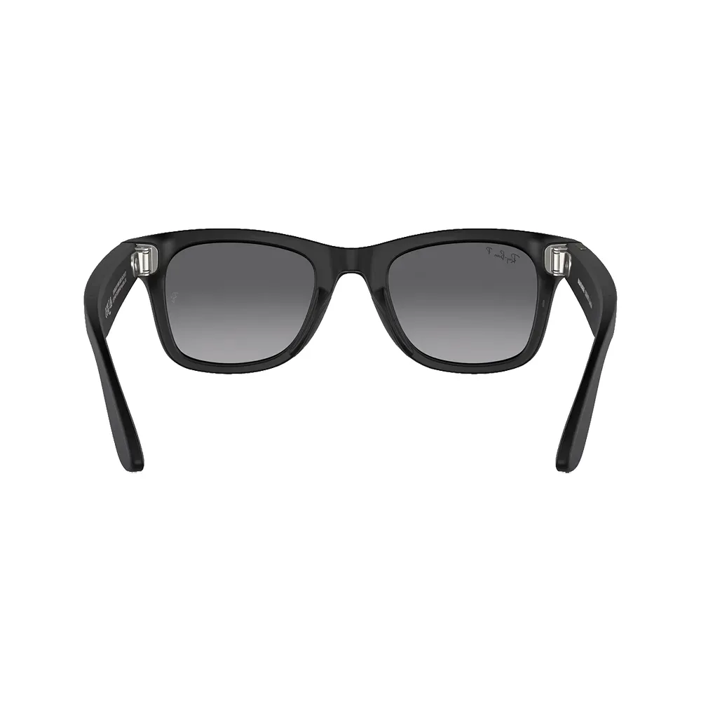 Умные очки Ray-Ban Wayfarer Matte Black / Polar Gradient Graphite, 155-53 (RW4006)