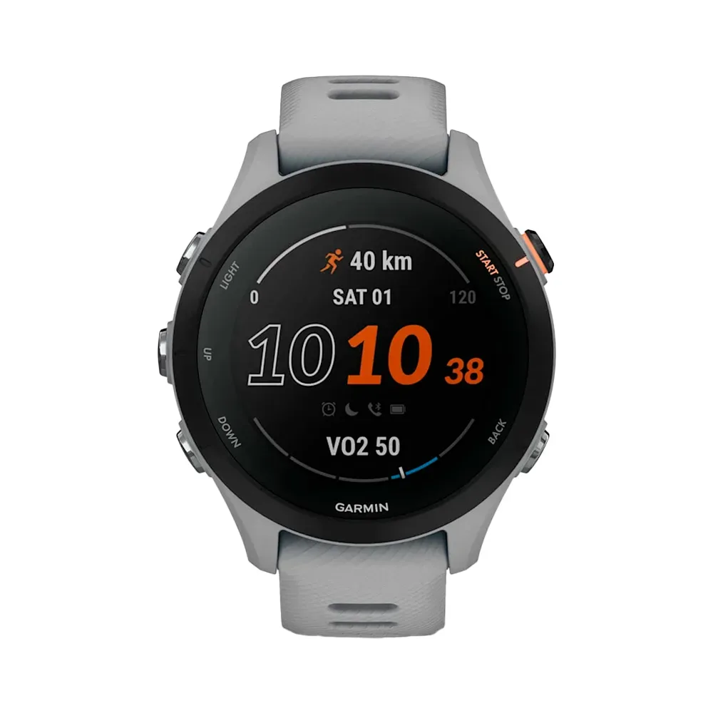 Умные часы Garmin Forerunner 255s, 41mm, Powder Gray (010-02641-12)
