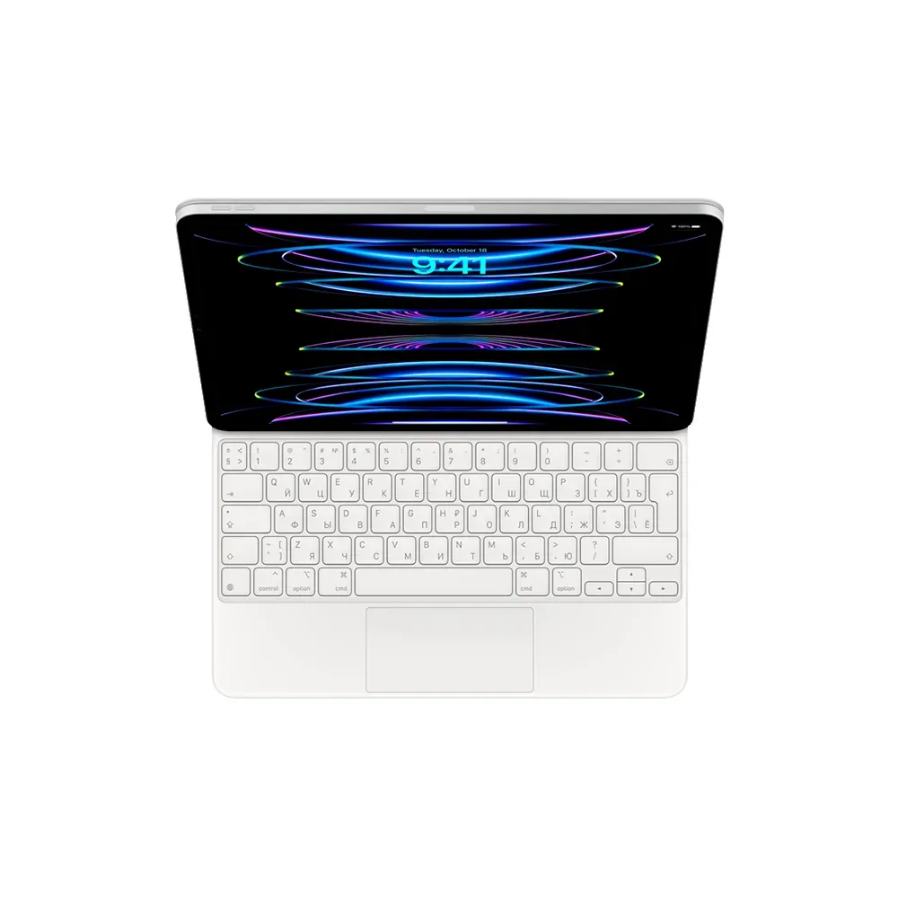Чехол-клавиатура Apple Magic Keyboard для iPad Pro (2021) и iPad Air 11" (2020), White (Белый)