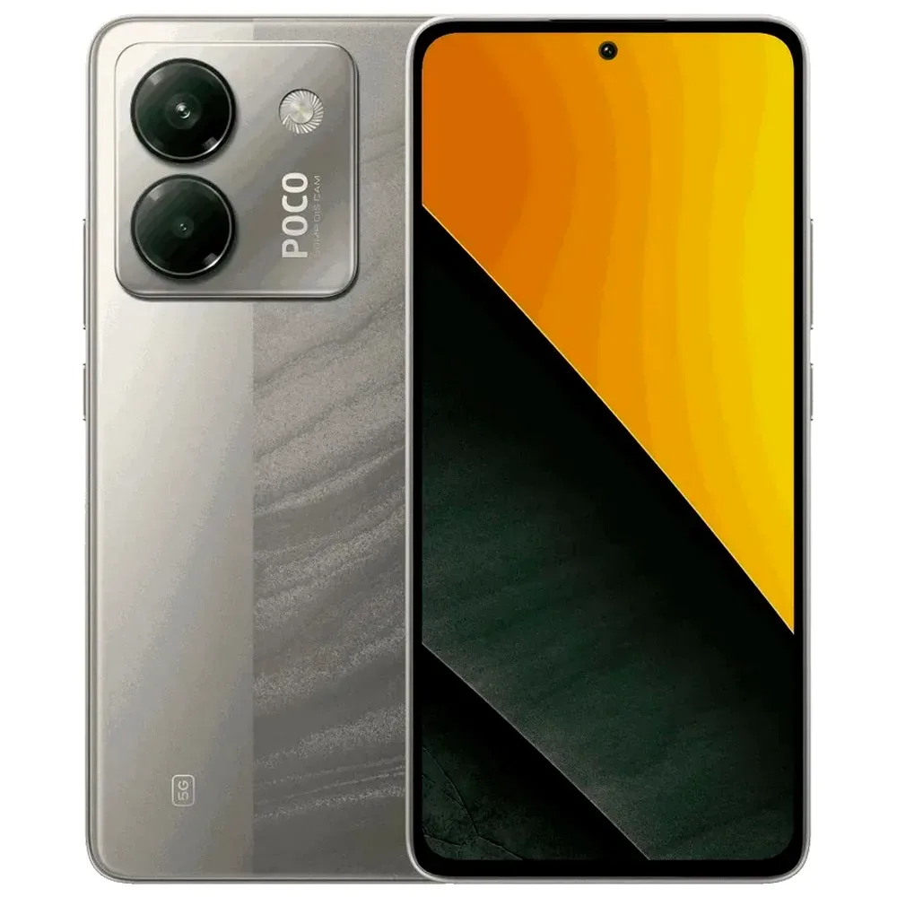 Смартфон Xiaomi Poco M7 Pro 5G 12/512GB, Silver (Серебро)