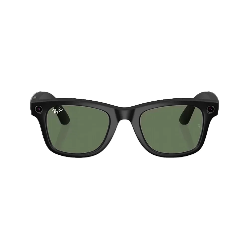 Умные очки Ray-Ban Wayfarer Matte Black / Graphite Green, 150-50 (RW4006)