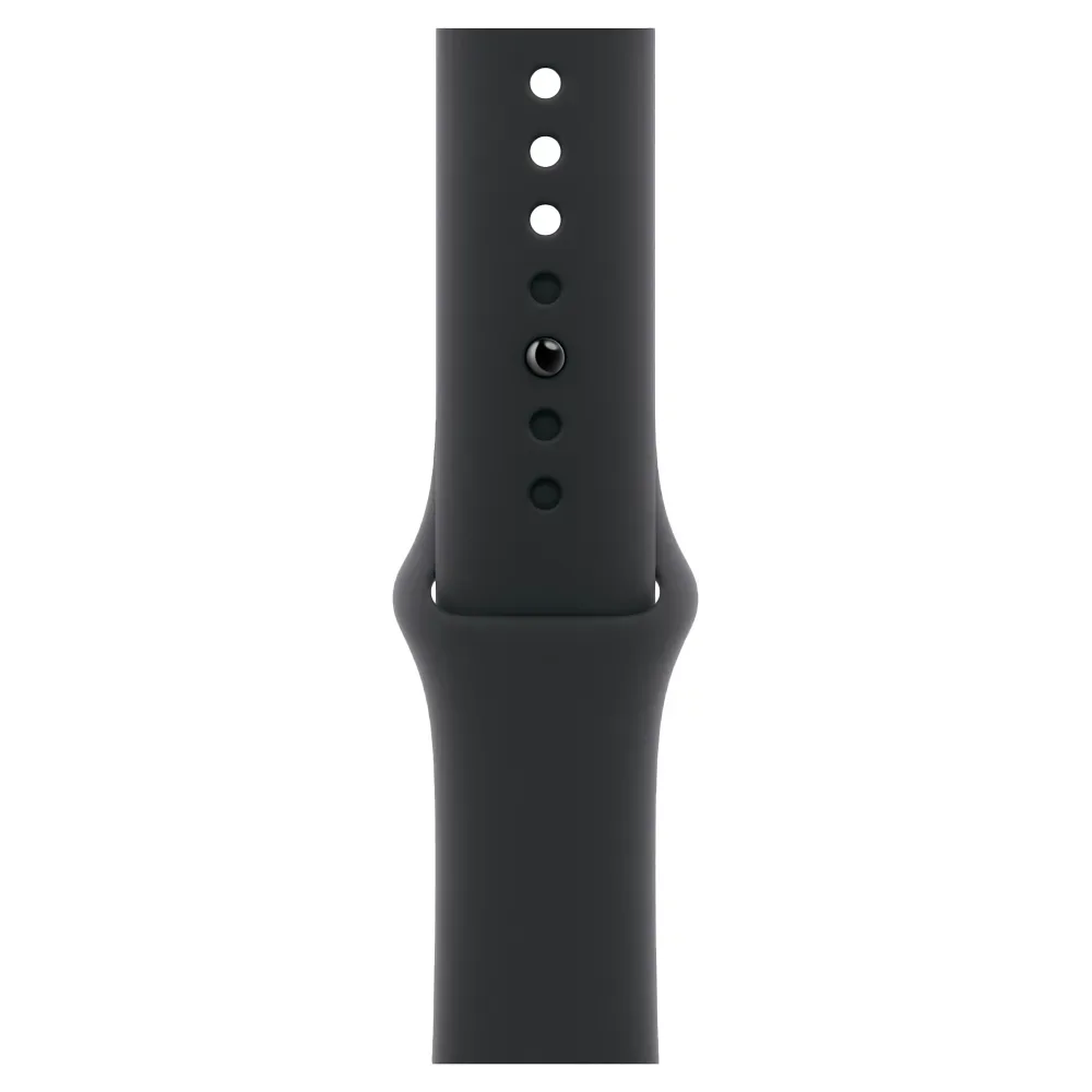 Умные часы Apple Watch Series 10 GPS, 46mm, Jet Black Aluminium Case with Sport Band M/L, Black (Черный) MWWQ3