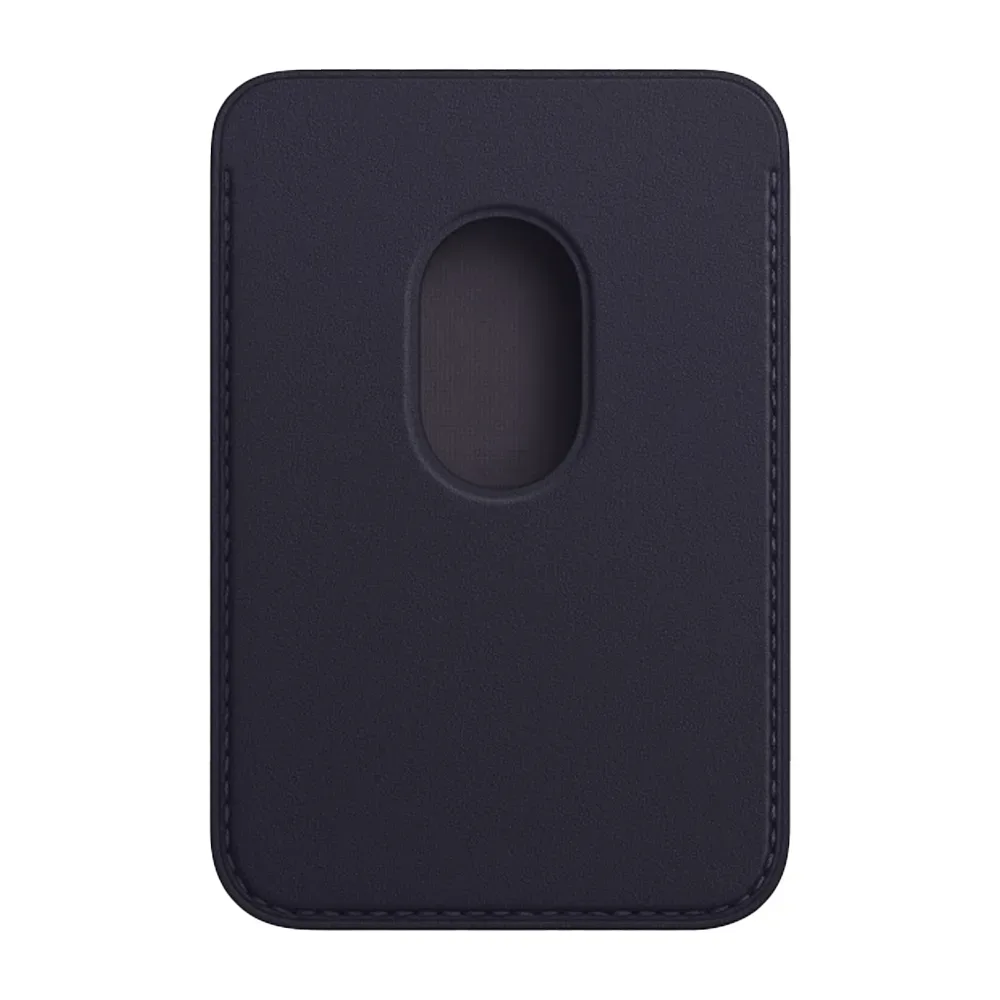 Кожаный чехол-бумажник с поддержкой MagSafe Apple Leather Wallet, Ink