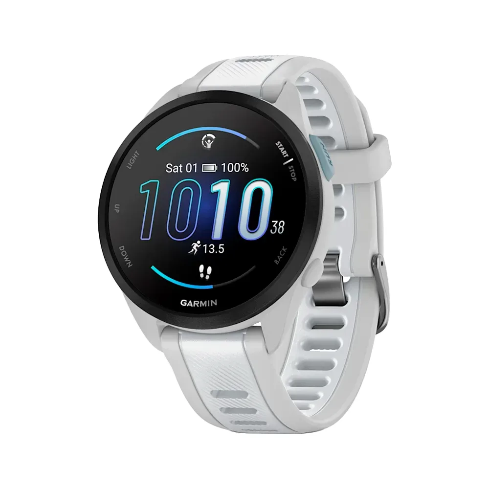 Умные часы Garmin Forerunner 165, 43mm, White (010-02863-21)