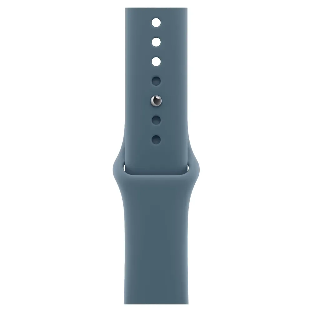 Умные часы Apple Watch Series 11 GPS, 46mm, Rose Gold Aluminium Case with Anchor Blue Sport Band, S/M