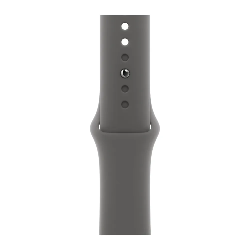Умные часы Apple Watch Series 10 GPS + Cellular, 46mm, Natural Titanium Case with Sport Band S/M, Stone Gray (Черный)